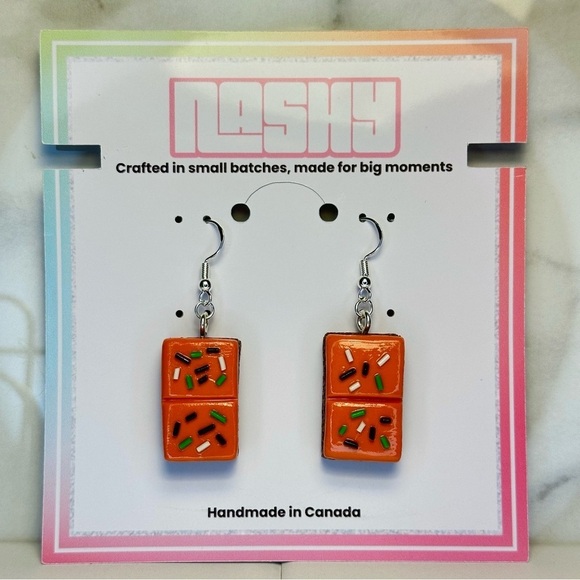 NASHY Jewelry - Halloween Cosmic Brownie - Handmade Earrings